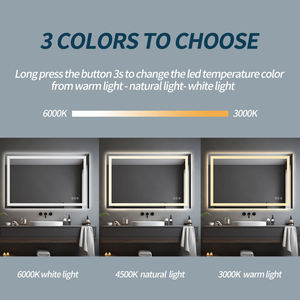 Pantalla Táctil Personalizada Regulable Impermeable Led Espejo De Bano - Product Image 4