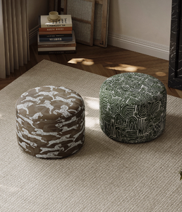 Boule de couleur moderne et <span class=keywords><strong>simple</strong></span> salon pratique petits tabourets bas canapé chaises léger doux repose-pieds pour chambre à coucher - Product Image 3