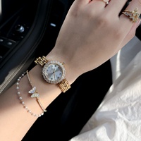 Jam Tangan Scottie 9659 Brilliant Luxe Crystal Index Marker untuk Wanita, Aksesori Pilihan Utama untuk Kencan Romantis, Jam Tangan Quartz Tahan Air