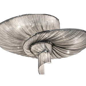 Zeal <b>Lighting</b> Customization Modern Tassel Chandelier Soft <b>Fitting</b> Aluminum Chain Spiral Snails Personality Artistic - Product Image 6