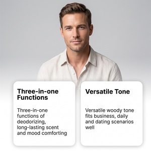 <span class=keywords><strong>Parfum</strong></span> pour <span class=keywords><strong>homme</strong></span> Woody Cologne, <span class=keywords><strong>parfum</strong></span> léger longue durée pour un usage quotidien, les trajets domicile-travail et les rendez-vous - Product Image 2
