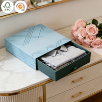 Carpeta Magnética Portátil Personalizada al por Mayor, Impermeable, de Cartón Corrugado, con Embalaje Impreso Personalizado para Venta Minorista de Ropa
