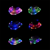 Chapeaux de cowboy à paillettes lumineuses LED clignotantes pour hommes et femmes, pour carnaval, enterrement de vie de jeune fille, mariage, accessoires de mariée