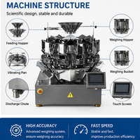 Machine de remplissage automatique de poudre pour verre, sachets de boissons, produits chimiques, riz, graines, aliments pour animaux, haricots, snacks et autres emballages de haute performance