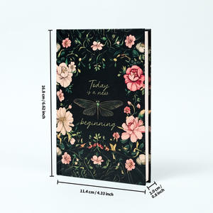 Cuaderno de Tapa Dura de la Serie Beautiful Trap, Diseño Lies Rose, Cuaderno Creativo de Alta Gama, Libreta de Actas de Reuniones - Product Image 1