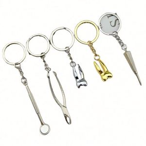 Creative Luxury Mini Dental Molar Tooth Shaped Aluminum <b>Keychain</b> Custom Made Promotional Gift with Bottle Opener Function - Product Image 1