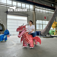 Jeu de courses pour enfants 12V Cartoon Dinosaur Battery Ride Car
