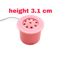 Module sonore personnalisé pour jouet en peluche musicale boîte de compression puces bouton en plastique jouet électronique composants musicaux pour jouets en peluche