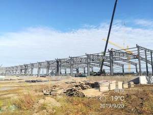 Каркасное здание: навес для парковки автомобилей, транспортный комплекс, аварийно-спасательная станция, платформа взимания проезда, купольный зал. Производство: сварка, резка. - Product Image 5