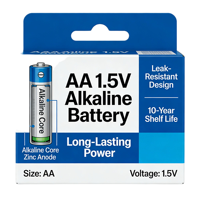 Pile alcaline 1,5 V LR6+LR03, lot combiné, pour serrure à empreinte digitale, serrure à code, serrure de porte intelligente, microphone, calculatrice