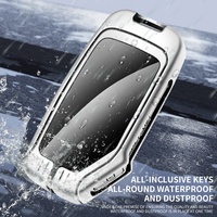 Étui de protection pour clé de voiture en alliage de zinc et cuir pour Kia Sportage Ceed Sorento Cerato Forte KX3 K5 2017 2018 2019 2020 Télécommande