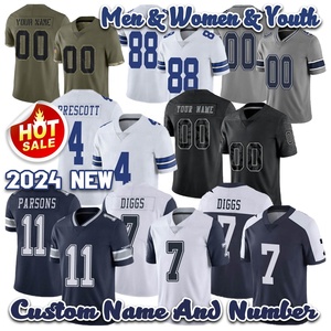Micah Parsons CeeDee agnello maglia da calcio Dak Prescott Trevon Diggs Ezekiel elliarcus Lawrence Emmitt Smith <span class=keywords><strong>Jake</strong></span> Ferguson - Product Image 1