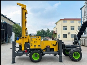 180m 200m 300m 400m 500m 바퀴 깊은 시추공 암석 회전 기계 유압 물 우물 드릴링 장비 - Product Image 2