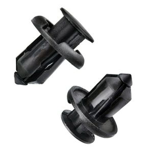 Honda <b>Car</b> 10mm Rivet Bumper Clip <b>Push</b> Screw Mudguard Fastener PP Material 100Pcs For Repair Replacement - Product Image 5