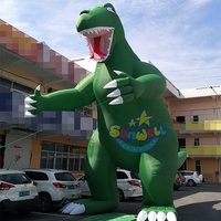 Ballon gonflable Godzilla dinosaure pour la décoration publicitaire d'événements