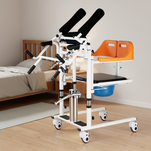 Silla Elevadora Hidráulica Médica para Pacientes, para Transferir de Cama <span class=keywords><strong>a</strong></span> Silla de Ruedas, <span class=keywords><strong>Asistencia</strong></span> para Inodoro, Equipo de Cuidado para Ancianos, Mateside - Product Image 1