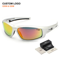 Lunettes de soleil de sport polarisées cyclisme protection de conduite mode hommes pêche ombre UV400 PC lentille vélo Sport de plein air lunettes de soleil