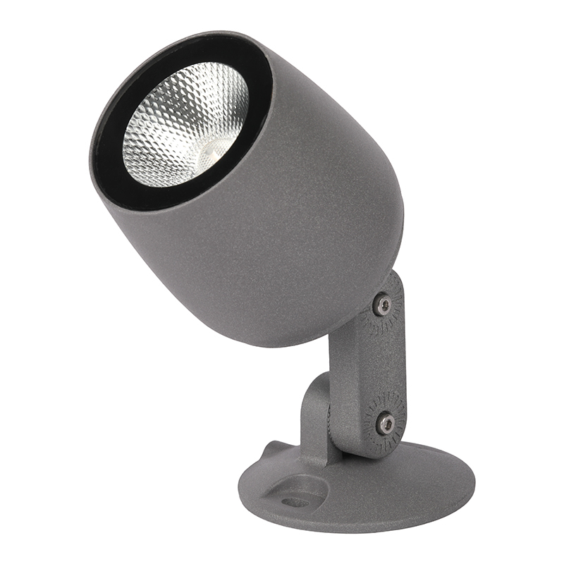 Aluminum Die-cast IP65 Waterproof RGB LED Garden Spotlight with 220V Dimmable