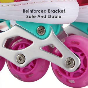 <span class=keywords><strong>Patines</strong></span> en Línea ZHOYA SPORT Azules para Exteriores, <span class=keywords><strong>Patines</strong></span> de 4 Ruedas para Niños de 12 Años 2025, <span class=keywords><strong>Patines</strong></span> con Ruedas Luminosas - Product Image 4