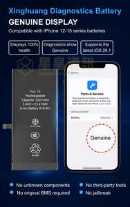 Vente en gros OEM pour <span class=keywords><strong>iPhone</strong></span> <span class=keywords><strong>Batterie</strong></span> de diagnostic authentique <span class=keywords><strong>Batterie</strong></span> Li-ion de <span class=keywords><strong>remplacement</strong></span> pour <span class=keywords><strong>iPhone</strong></span> 12 12pro <span class=keywords><strong>13</strong></span> 13mini 14 14pro 15 <span class=keywords><strong>Pro</strong></span> <span class=keywords><strong>Max</strong></span> - Product Image 2