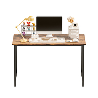 Groothandel Scandinavisch design duurzaam milieuvriendelijk computerbureau compacte laptoptafel eenvoudige montage woonkamermeubilair metaal+hout