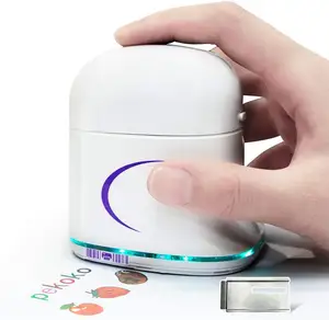 Impresora portátil de inyección de tinta con logotipo, máquina de impresión con Icon y tarjeta de identificación, firma y estampación