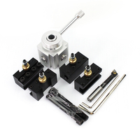 En stock : Kit de porte-outils et supports à changement rapide mini, en aluminium anodisé, ensemble de 12 pièces pour tour CNC, provenance Chine