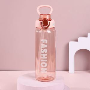 Multi-Use Food-Safe, Transparent Solid Color PC Plastic Water Bottle - Product Image 5