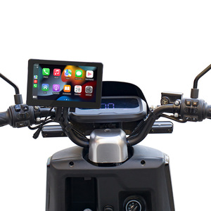 กล้องบันทึกการขับขี่มอเตอร์ไซค์แบบ HD ขนาด 7 นิ้ว สำหรับติดตั้งบนแผงหน้าปัด พร้อมระบบ CarPlay ไร้สาย และกล้องถอยหลัง สำหรับเครื่องเล่น MP5 - Product Image 3