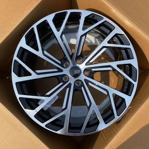 ล้อแม็กซ์ S8 ขนาด 19/20 นิ้ว รุ่น T8 สีดำเงา ขอบสีน้ำเงิน ขอบกัดลาย 20x10 ผลิตจากอะลูมิเนียมฟอร์จ PCD 5-112 สภาพใหม่ 4 ชิ้น - Product Image 5