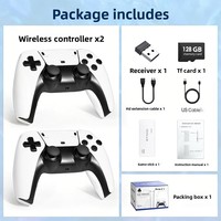 Console de jeu M15 transfrontalière, best-seller, manette sans fil, boîte de jeu HD PS Arcade pour système de jeu domestique 4K, mémoire 64 Go, 2