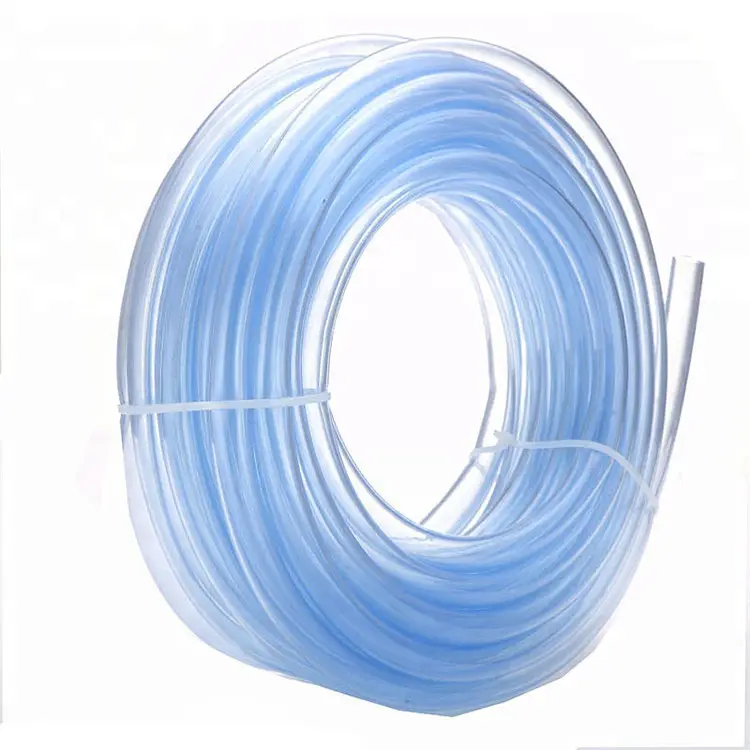 Pipa Selang Transparan Plastik PVC Tabung Vinil Bening Transparansi Tingkat Tinggi Fleksibel Ringan Kustom Penjualan Laris