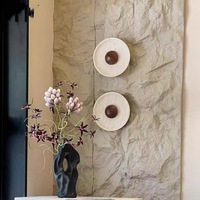 Lampe murale de style japonais en résine jaune, silencieuse, pour restaurant, maison d'hôtes, rétro, chambre à coucher, chevet, allée, escalier, lampe LED