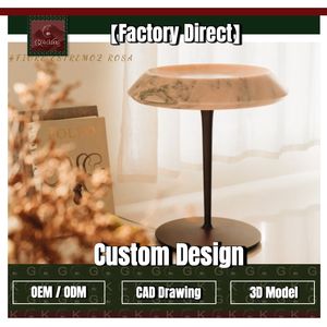 GOLDKING Marbre rose beige élégant pour salon, chambre, hôtel, décoration, éclairage en pierre sur mesure, OEM ODM, directement de l'usine - Product Image 1