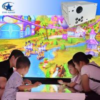 Projecteur interactif pour l'école, projection 3D, mapping, jeu mural tactile, jeu de peinture, enfants, Android, HDMI