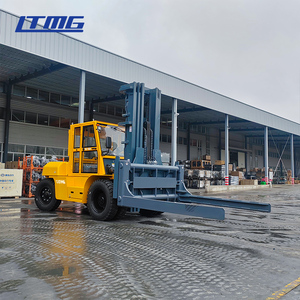 Carretilla elevadora LTMG, carretilla elevadora diésel de 10 toneladas, asiento OPS con accesorio de abrazadera de cambio lateral - Product Image 4