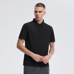 T-shirt de sport d'été 2026 pour <span class=keywords><strong>homme</strong></span> – Confortable, séchage rapide, respirant, en polyester, à manches courtes, col classique, pour le basketball - Product Image 5