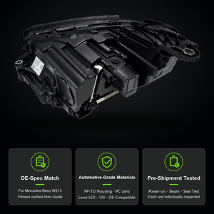 Ensemble de phares avant LED standard OE pour <span class=keywords><strong>Mercedes</strong></span>-Benz Classe E W213 2016 <span class=keywords><strong>2020</strong></span> E250 E300 E350e E300d 2139066501 Plug and Play - Product Image 3