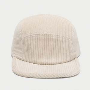 2025 New Arrival 5 Panels Fashion <b>Men</b> Vintage Corduroy Baseball <b>Cap</b> <b>Flat</b> Bill Hip Hop Sports Hat - Product Image 6
