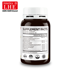 Complément à base de plantes Horny Goat Weed pour l'agrandissement du pénis, pilules pour hommes et femmes, améliore l'énergie, capsules de vitalité masculine Horny Goat Weed - Product Image 6