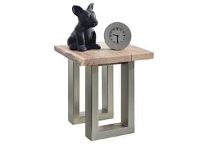 Mesita de noche moderna de dormitorio de madera hecha a mano con 2 cajones-Gabinete de almacenamiento de cabecera - Product Image 5