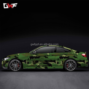 GWF verde ejército camuflaje coche <span class=keywords><strong>vinilo</strong></span> película pegatina DIY motocicleta automóviles accesorios decorar pegatina vinilos para autos - Product Image 6