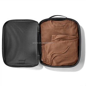 Sacs de voyage en nylon léger personnalisés avec compression personnalisée, cubes de rangement de marque pour bagages - Product Image 2