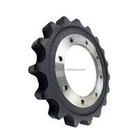 Piñón de tren de rodaje de alta calidad 55602 para fresadora de asfalto Wirtgen W200, piezas del conjunto de rueda guía