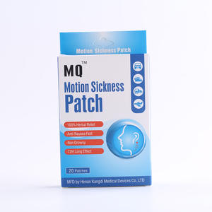 卸売OEM中国サプライヤーハーブモーションイヤーステッカーパッド20PCS経皮旅行乗り物酔いパッチ - Product Image 5
