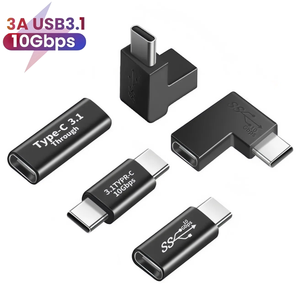 محول توسيع تحويل PD W 10Gbps USB Type C OTG ، محول تمديد ثنائي الاتجاه من الإناث إلى الذكور إلى الإناث - Product Image 1