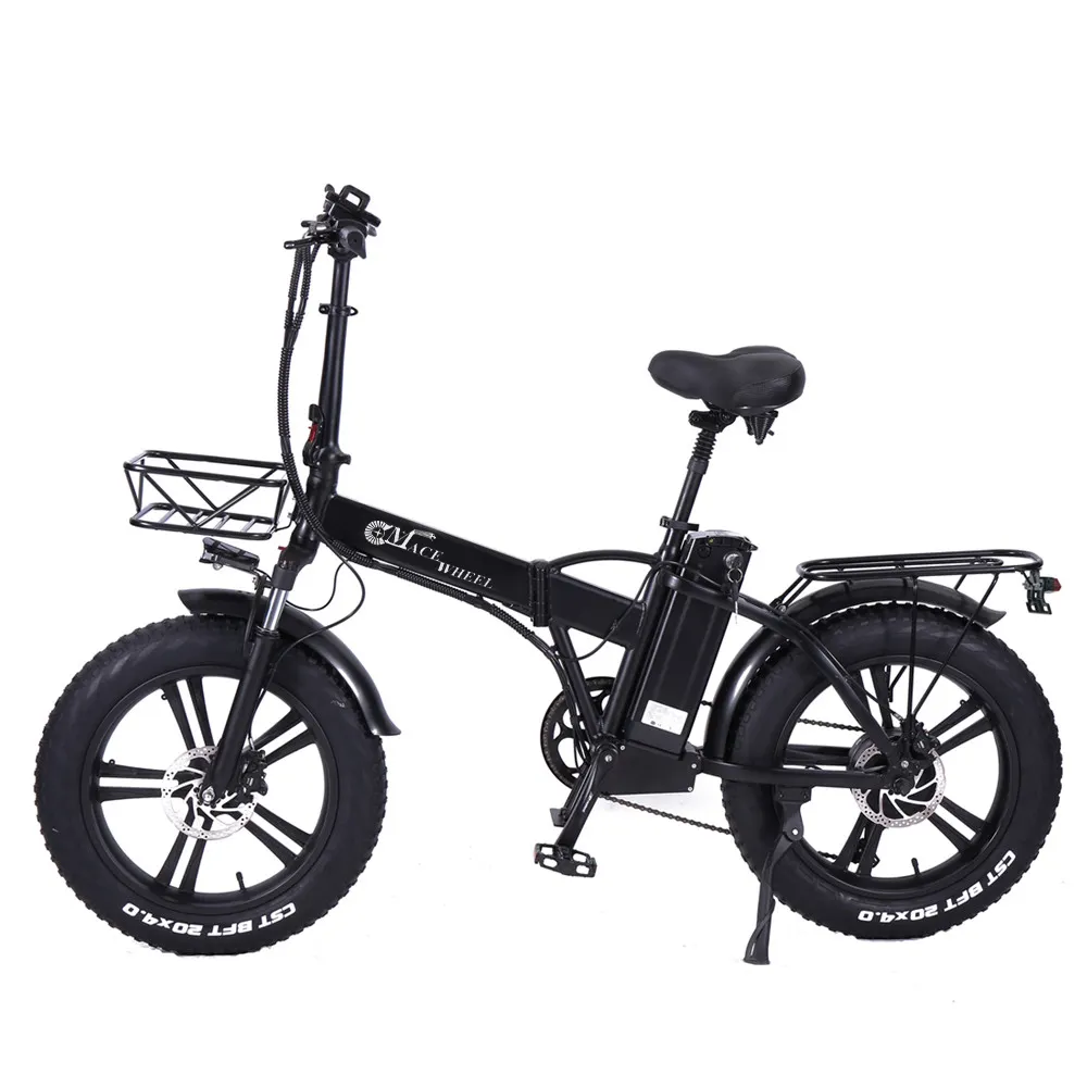 CMACEWHEEL GW20 Ebike 750W 20ah Bicicleta elétrica EUA Bateria de lítio eletrônica Ce BD 48V Motor traseiro Liga de alumínio 20 Ah