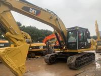 Excavatrice CAT329D d'occasion, petite machine de terrassement, pompe hydraulique à chenilles, boîte de vitesses, moteur à faible nombre d'heures, en vente