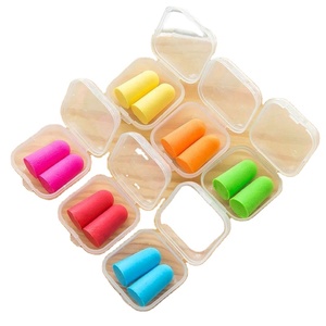 Bouchons d'oreilles en mousse personnalisés avec logo, anti-bruit, pour le sommeil, les voyages et les événements, cadeaux promotionnels d'entreprise personnalisés - Product Image 2