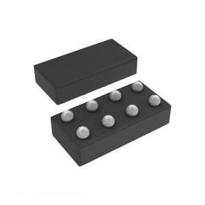 Compre componentes electrónicos en línea CDC3RL02YFPR 8 XFBGA DSBGA Reloj Temporización Canal del fabricante - Product Image 1